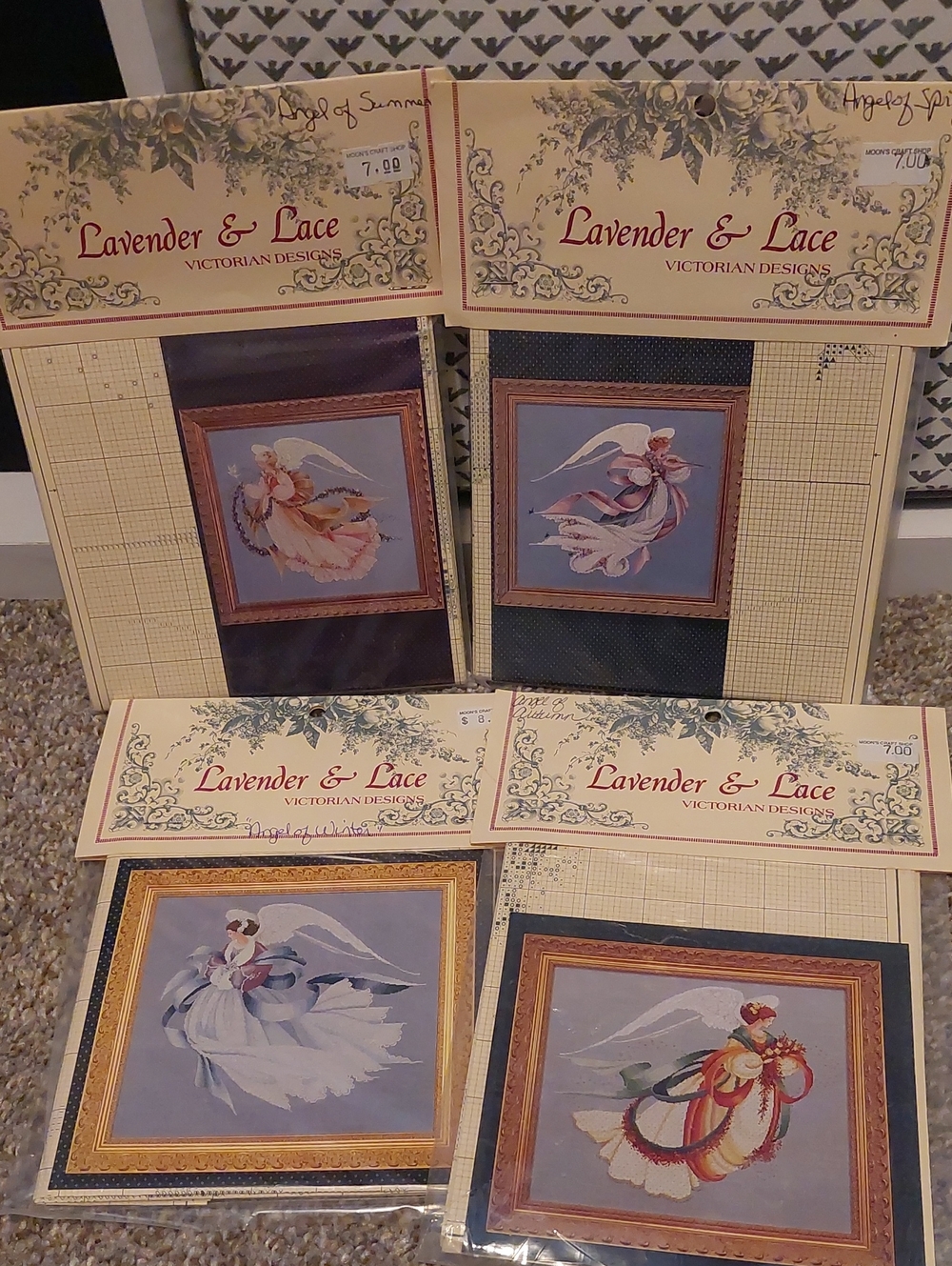 Angels Of The Seasons Cross-Stitch